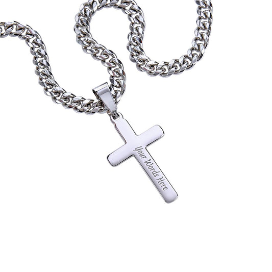 (Almost Gone) To My Son – I'll Always Be There | Faith Necklace Gift from Mom