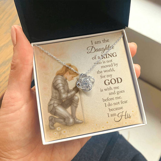 I Am The Daughter Of A King - God Woman Warrior - Necklace