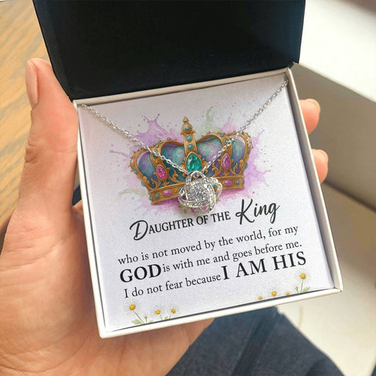 Daughter of The King - Knot Necklace