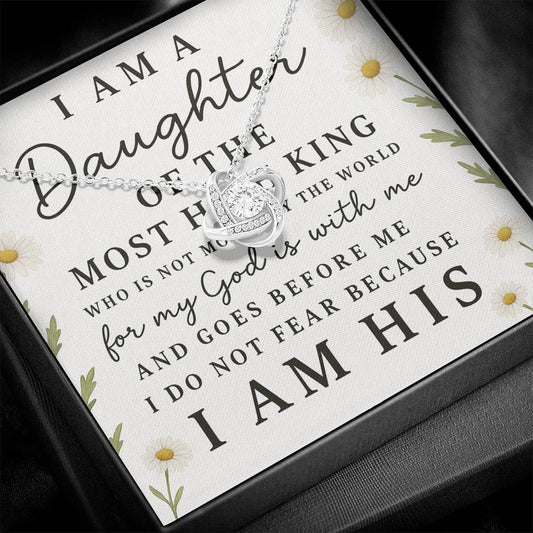 Daughter of The Most High King - Knot Necklace