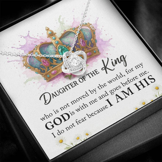 Daughter of The King - Knot Necklace
